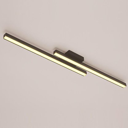 35'' Modern LED Rectangular Shaped Flush Mount Kitchen Lighting Ceiling Light-Lighom
