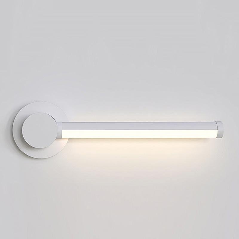 Rectangular Shaped Thin Long Style Wall Sconces with Aluminum Acrylic Design-Lighom