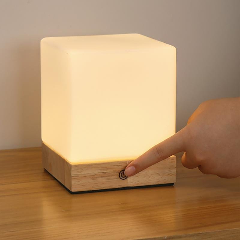 Mini Cube LED Table Lamp Ambient Lighting-Lighom
