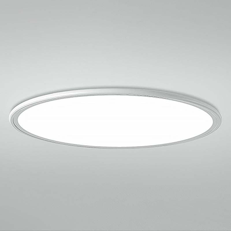 16" Modern Ultra-Thin White/Black Circle Flush