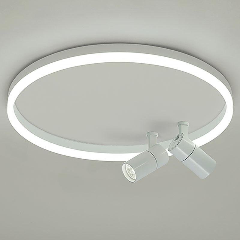 16" Round Dimmable Adjustable Flush Mount