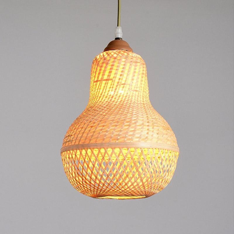 Peach Burlywood Living Room Pendant Ceiling Light