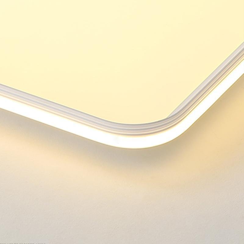 16'' Square Modern Flush Mount Ceiling Lights with Remote-Lighom