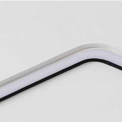 24" Modern Dimmable Edge Flush Mount Ceiling Light
