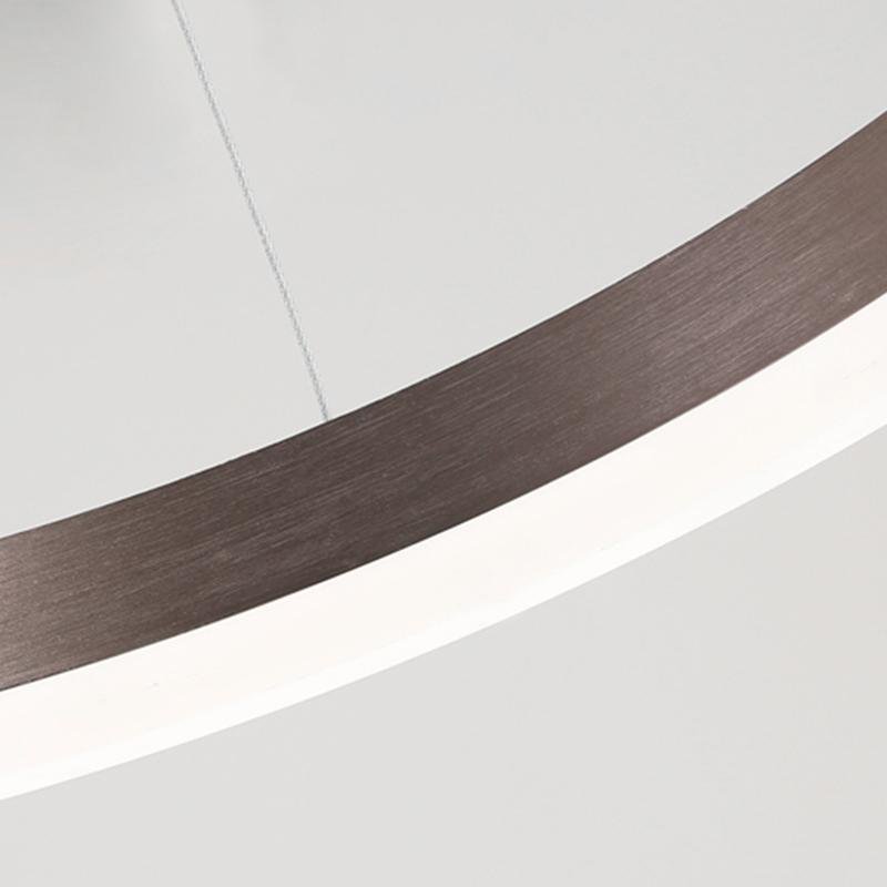 Brown circle simple pendant lighting