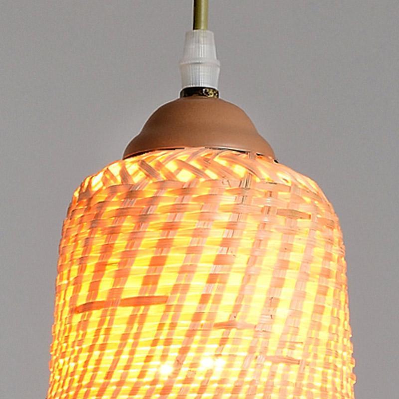 Peach Burlywood Living Room Pendant Ceiling Light