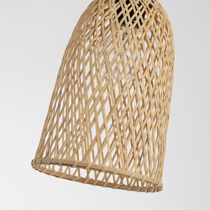 Tiny Delicate Wood Decorative Chandelier