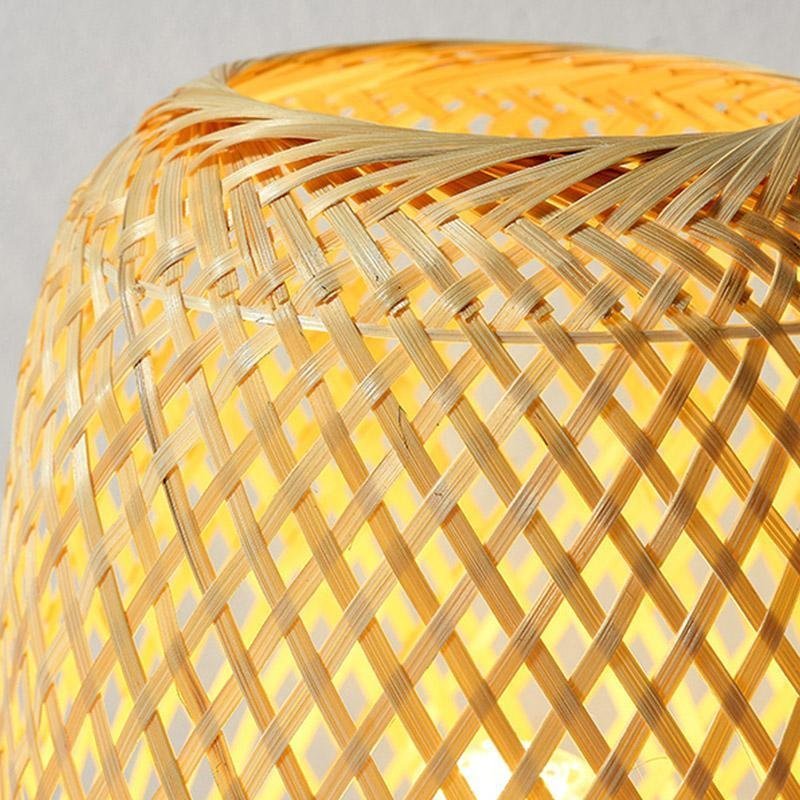 Japanese Rattan Natural Ambient Table Lamp