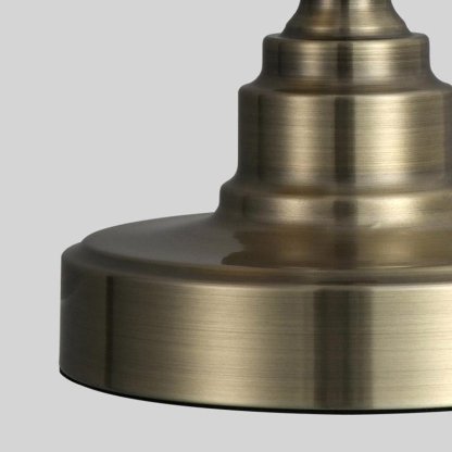 Industrial Empire-Style Metal Desk Lamp with Curved Arm and Adjustable Lighting-Lighom