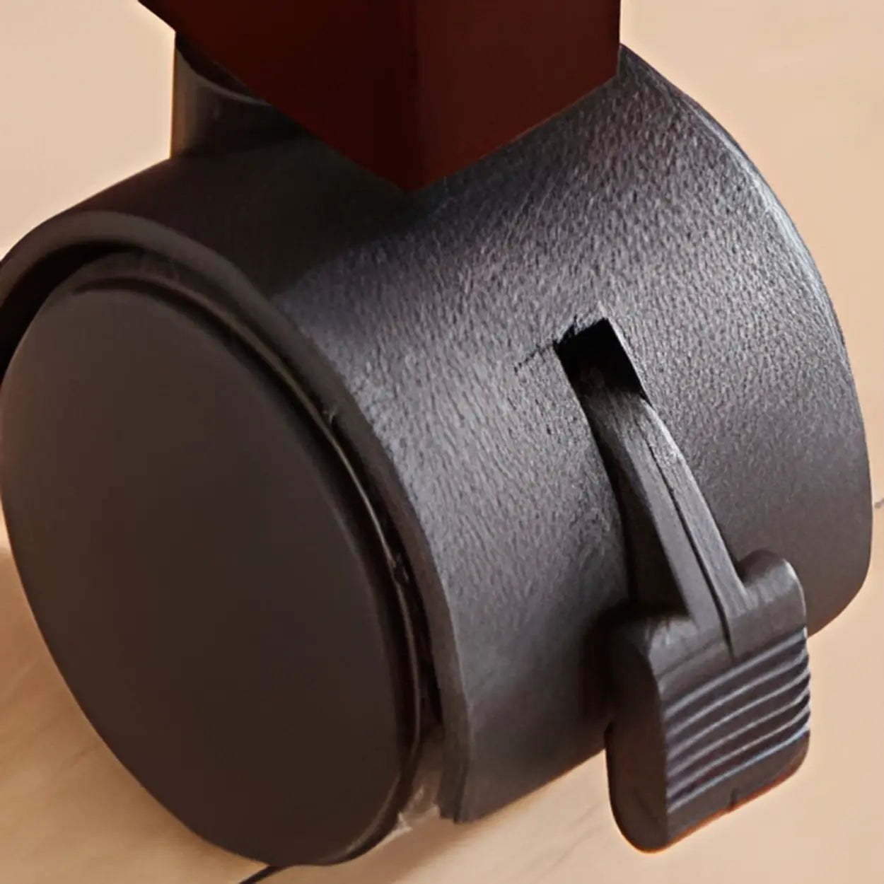 A-Frame Brown Wood Storage Coat Rack with Wheels