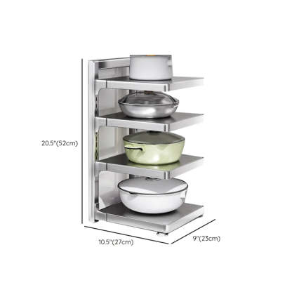 Stainless Steel Kitchen Appliance Baker's Rack
