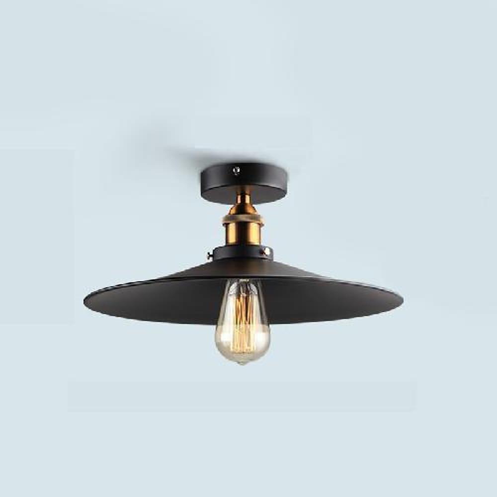 Circular Teardrop Pendant Light Industrial Hallway Lighting LED Ceiling Light-Lighom