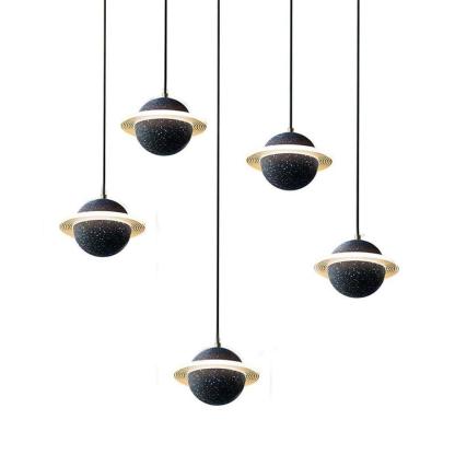Saturn Acrylic Kitchen Island Pendant