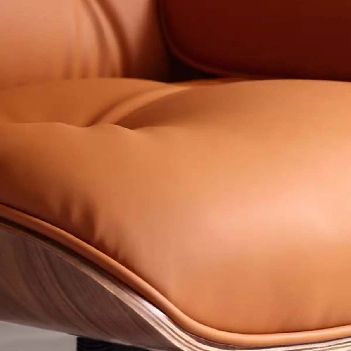 Aluminum Frame Leather Office Chair with Headrest