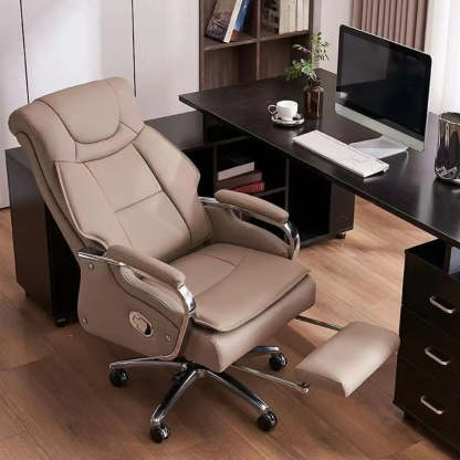 Adjustable Executive Office Chair with Armrests