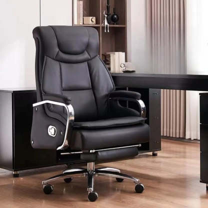 Adjustable Executive Office Chair with Armrests