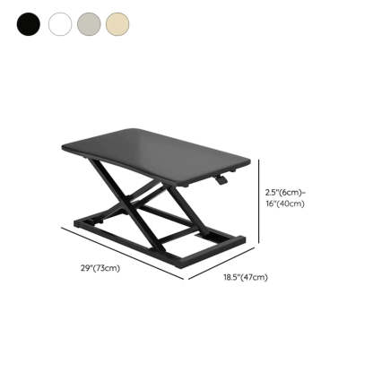 Adjustable Folding Wood Trestle Standing Desk