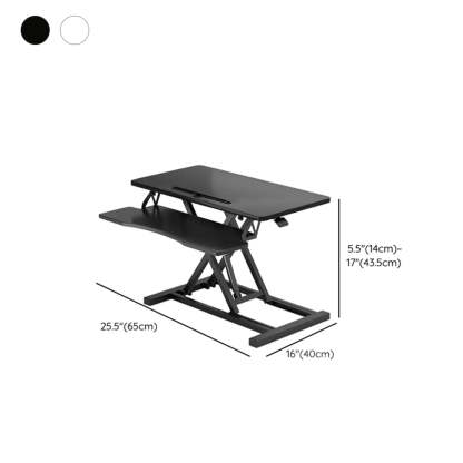 Adjustable Folding Wood Trestle Standing Desk