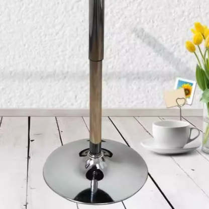 Modern Round Adjustable Bistro Bar Height Table
