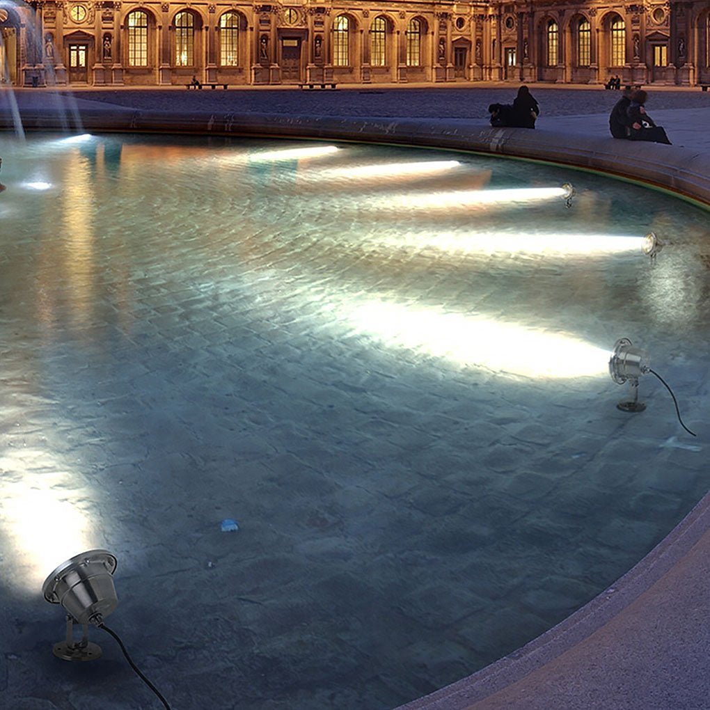 Adjustable LED Underwater Pool Light Durable Landscape Lighting for Outdoor Pools-Lighom
