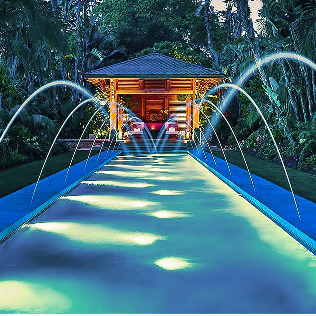 Adjustable LED Underwater Pool Light Durable Landscape Lighting for Outdoor Pools-Lighom
