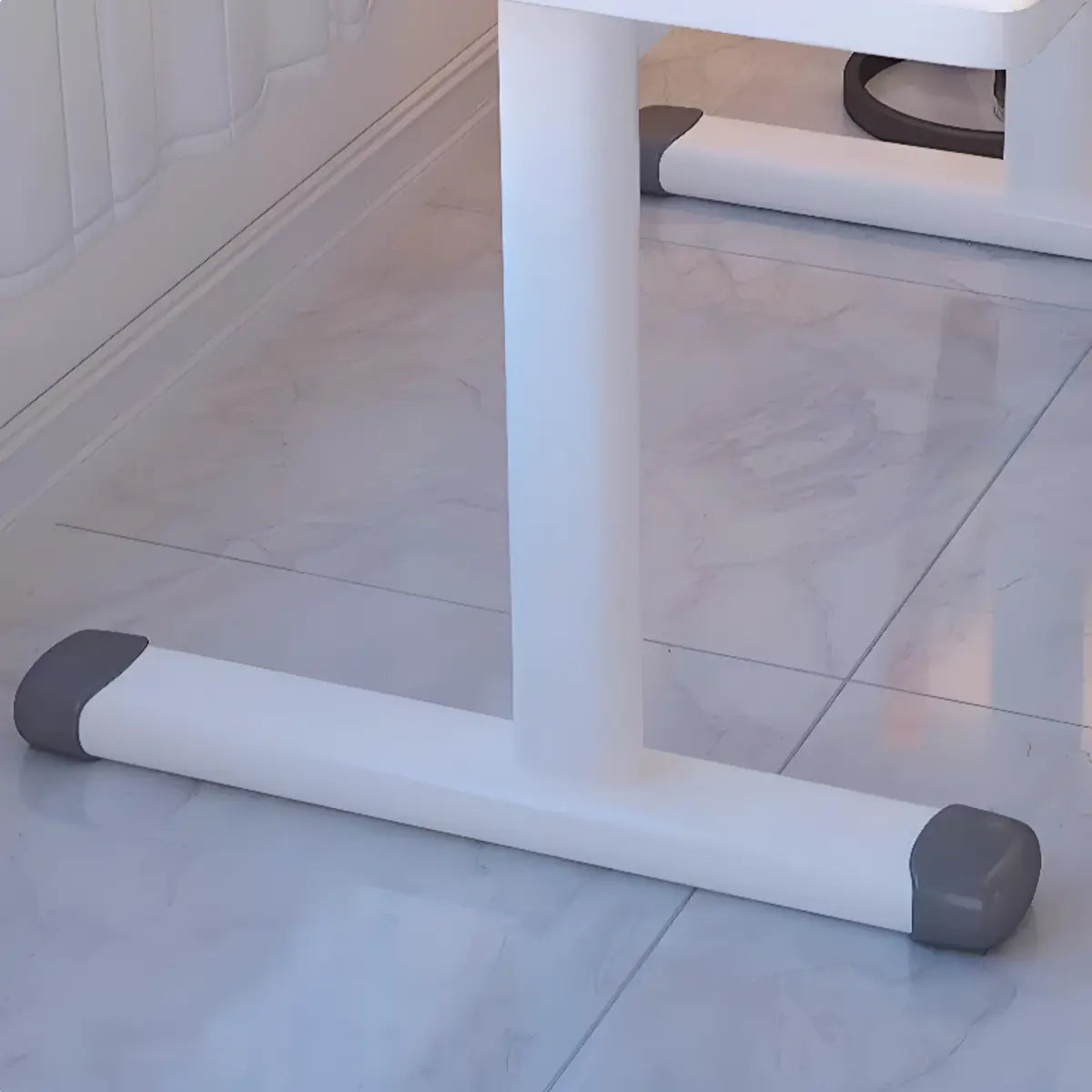 Adjustable Wood T-Shape Computer Desk