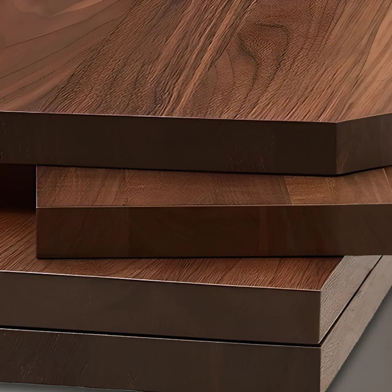 Adjustable Nut-Brown Wood Computer Desk — White / Table Only