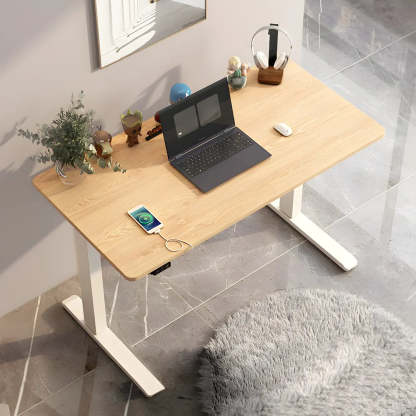 Adjustable Steel T-Shape Standing Desk