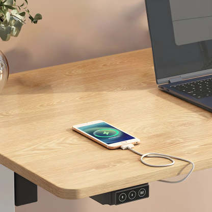 Adjustable Steel T-Shape Standing Desk