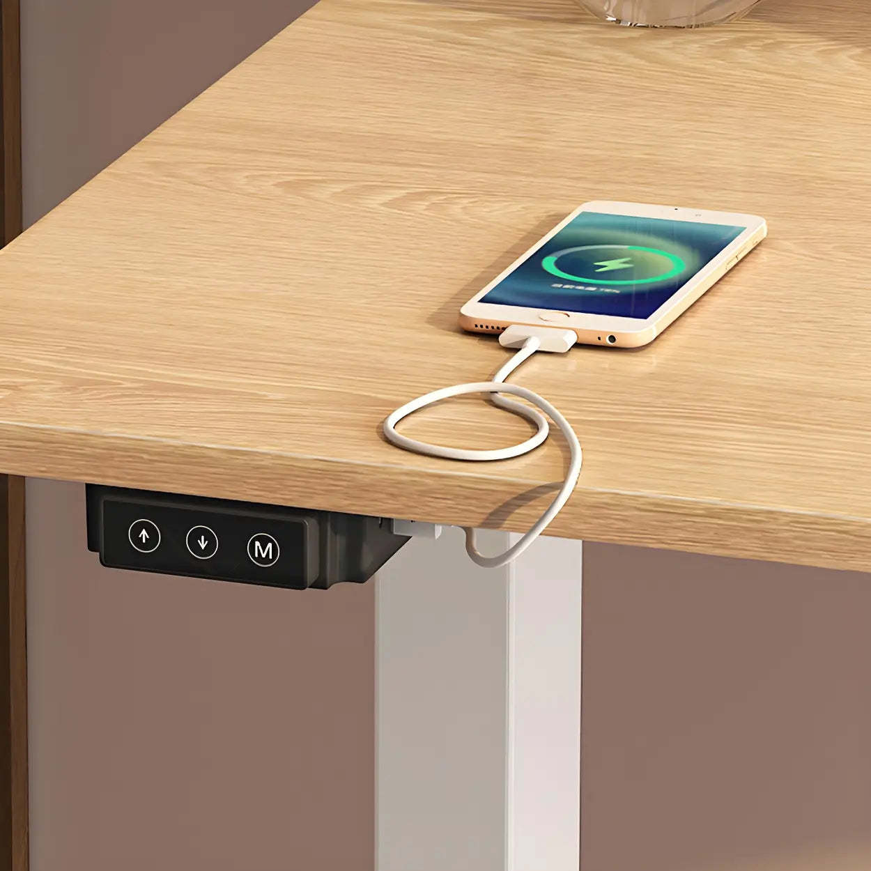 Adjustable Steel T-Shape Standing Desk