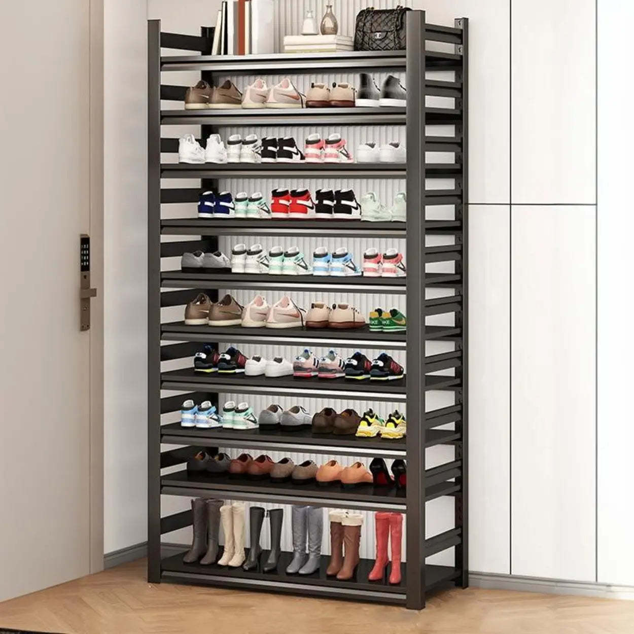 Metal Adjustable Shoe Rack — 7 Tiers