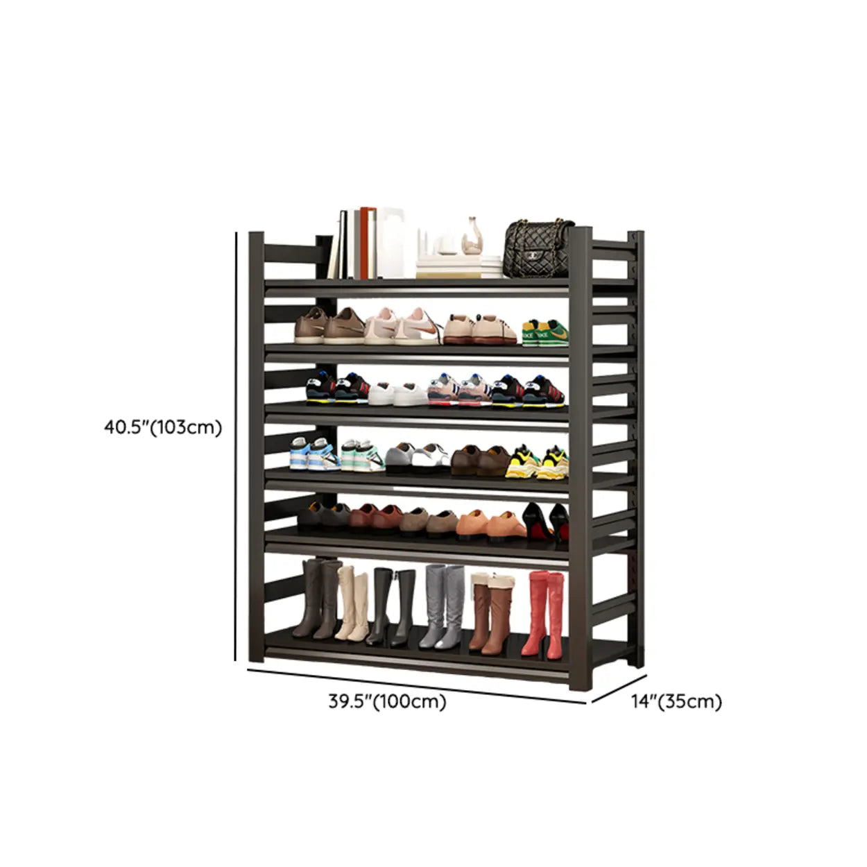 Metal Adjustable Shoe Rack
