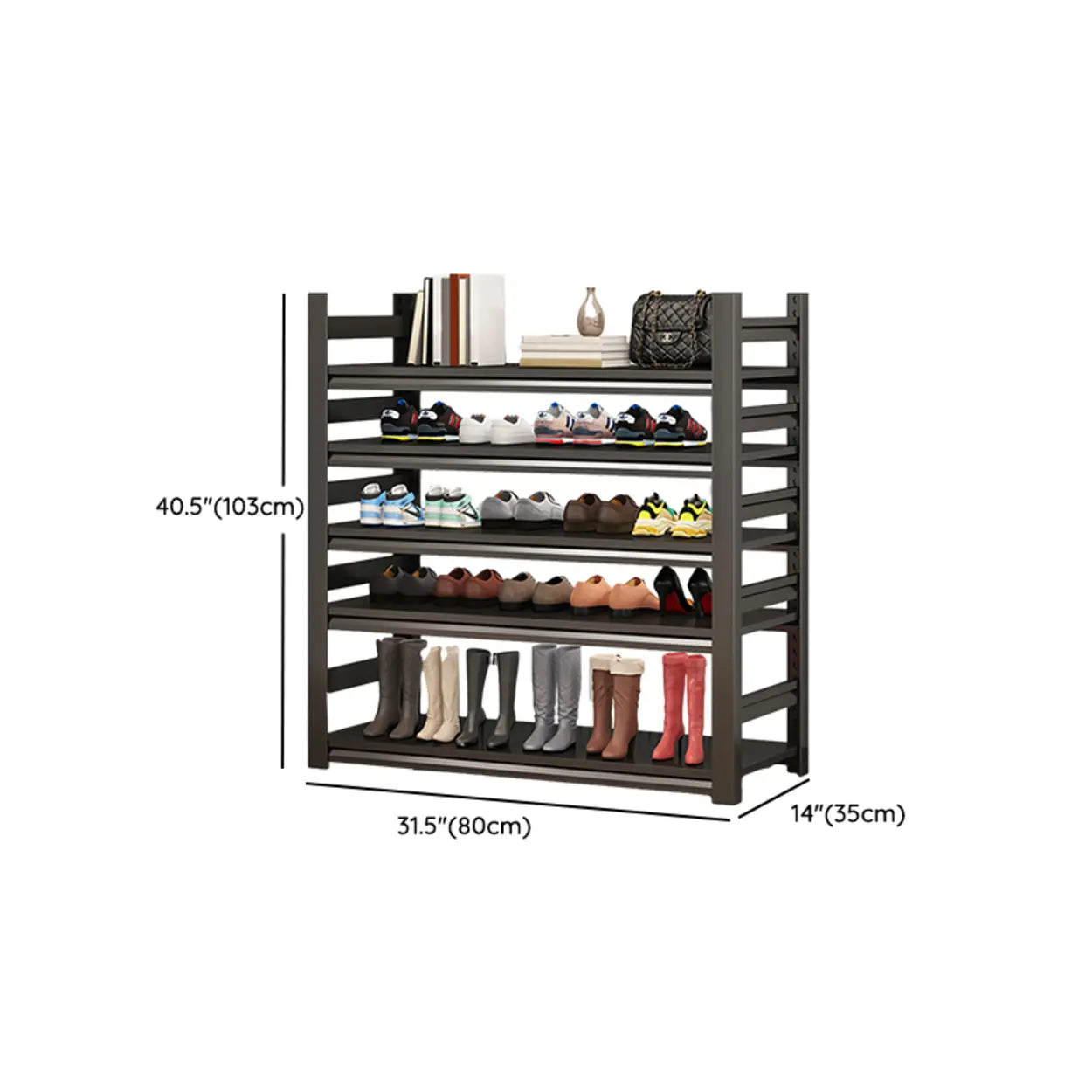 Metal Adjustable Shoe Rack