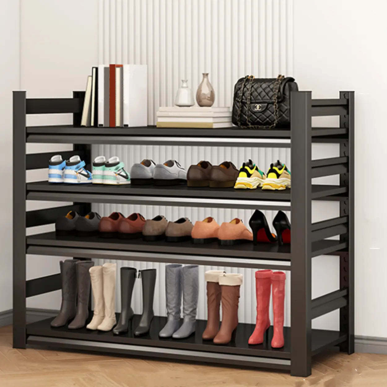 Metal Adjustable Shoe Rack — 10 Tiers
