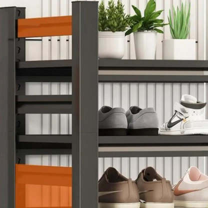 Metal Adjustable Shoe Rack — 4 Tiers