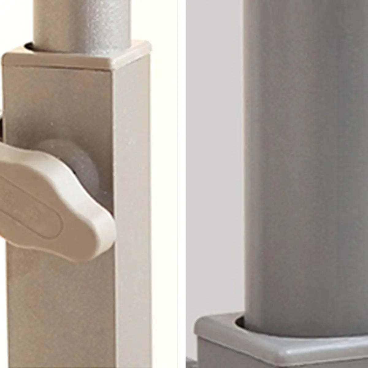 Adjustable White Mobile Wood Standing Desk
