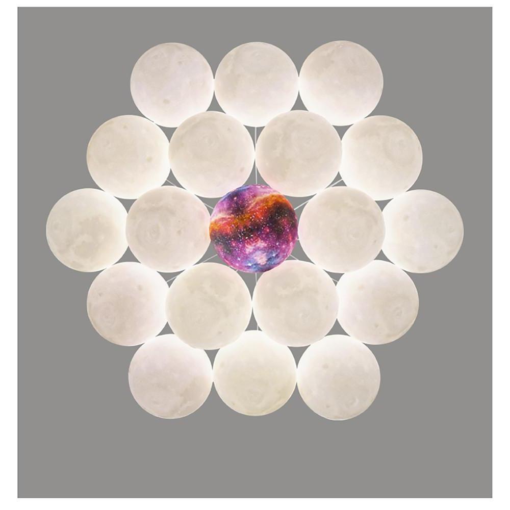 Modern Cluster Globe Chandelier Pendant Light Island Lights Hanging Lamp-Lighom