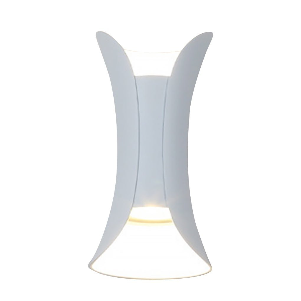 Curved LED Up and Down Lighting Waterproof Modern Outdoor Wall Lights-Lighom