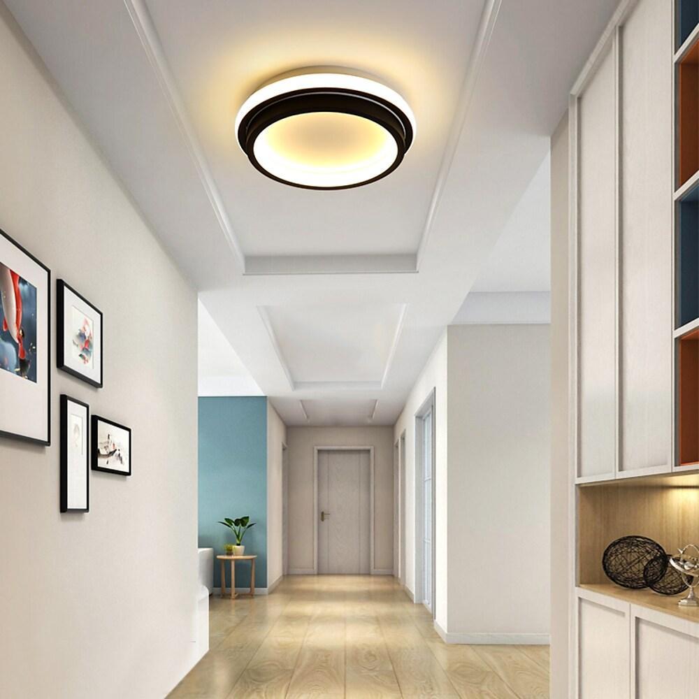 PVC Metal Modern LED Flush Mount Light