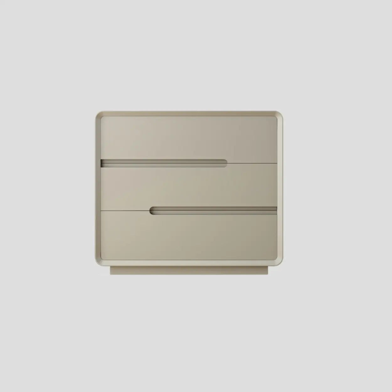 Apricot Wood Soft-Close Dresser — Grey