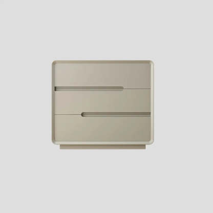 Apricot Wood Soft-Close Dresser — Grey