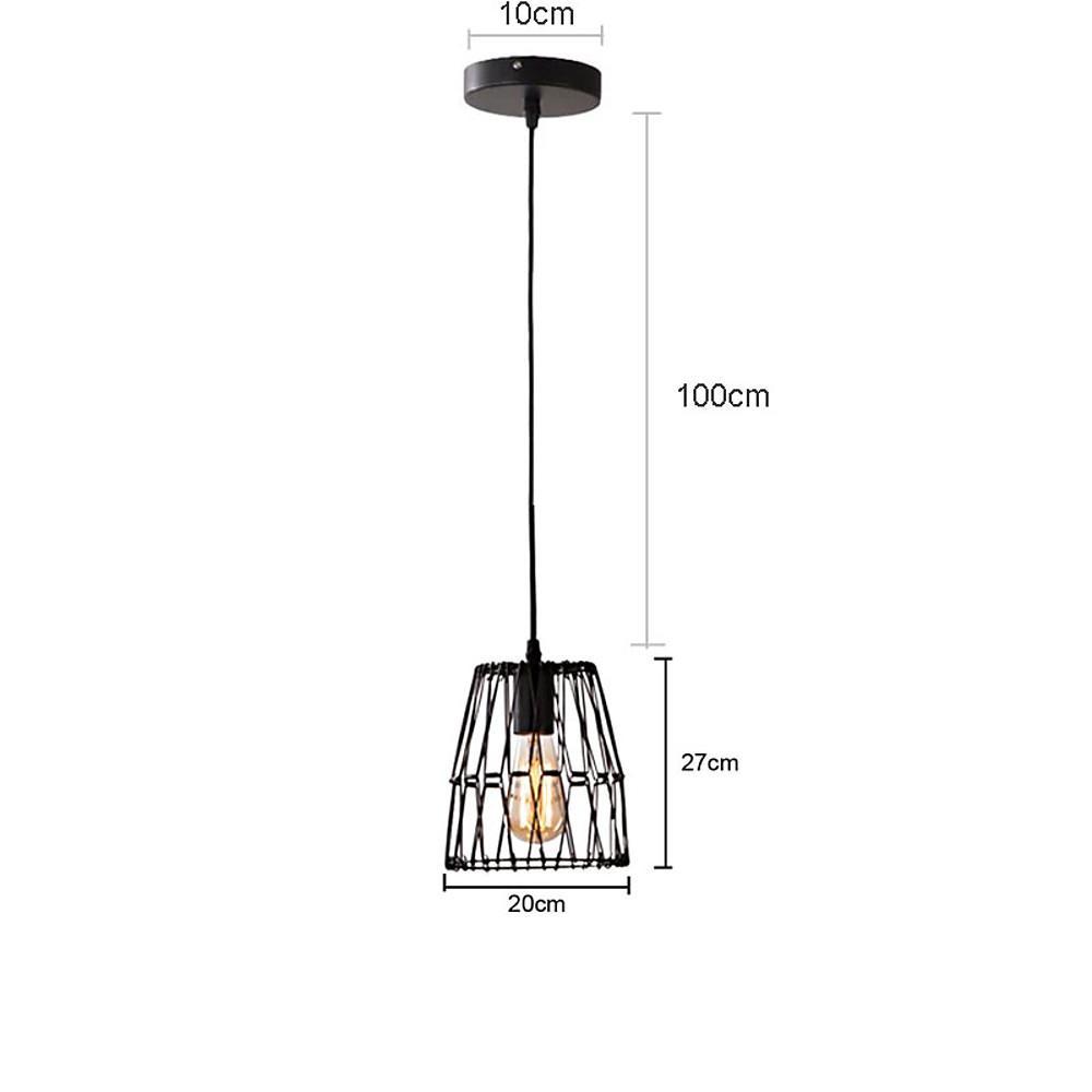 Wire Lantern Island Kitchen Pendant Lighting Country Metal Pendant Lighting-Lighom