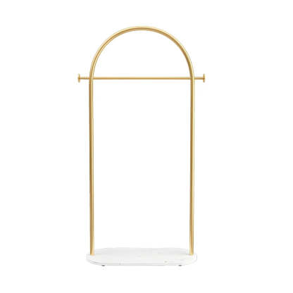 Arch Freestanding Coat Rack with Shelf