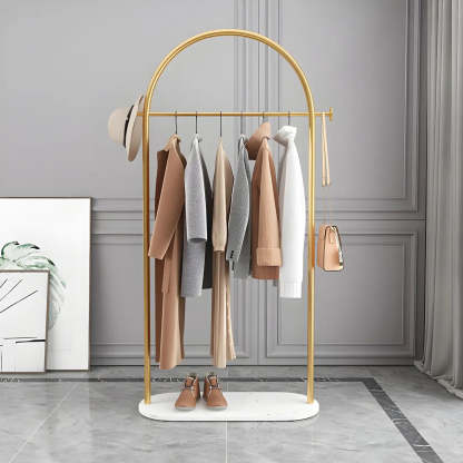 Arch Freestanding Coat Rack with Shelf