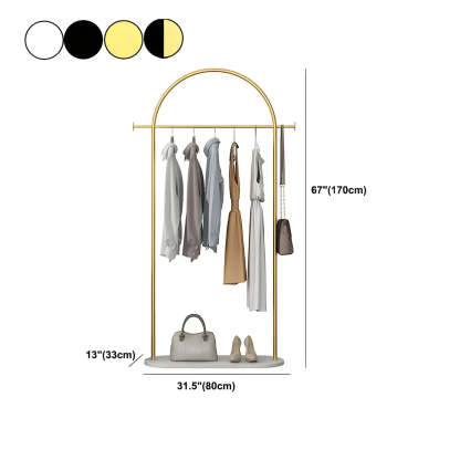Arch Freestanding Coat Rack with Shelf