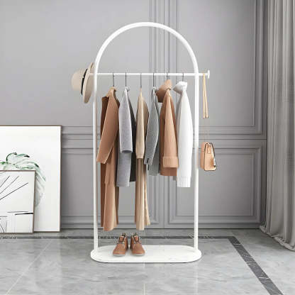 Arch Freestanding Coat Rack with Shelf