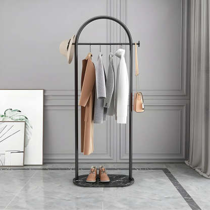 Arch Freestanding Coat Rack with Shelf