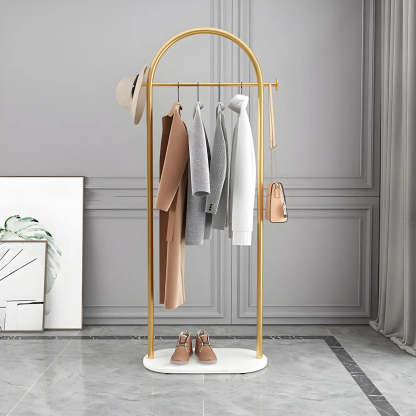 Arch Freestanding Coat Rack with Shelf