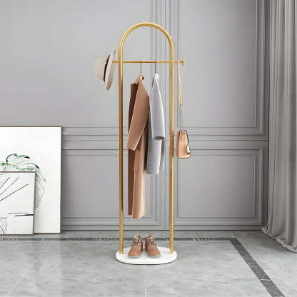 Arch Freestanding Coat Rack with Shelf
