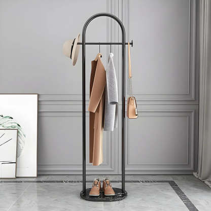 Arch Freestanding Coat Rack with Shelf